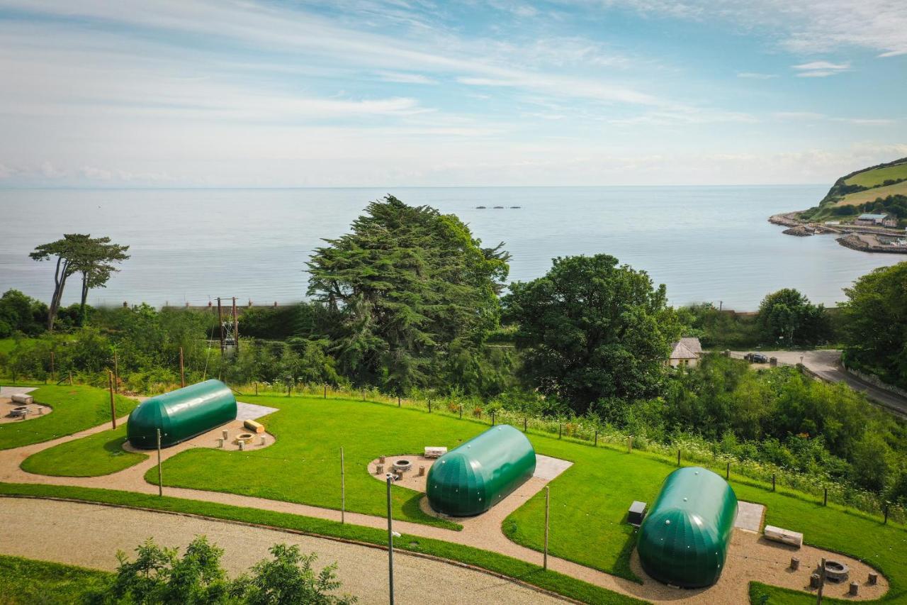 Glenarm Castle Ocean View Pods Hotell Eksteriør bilde