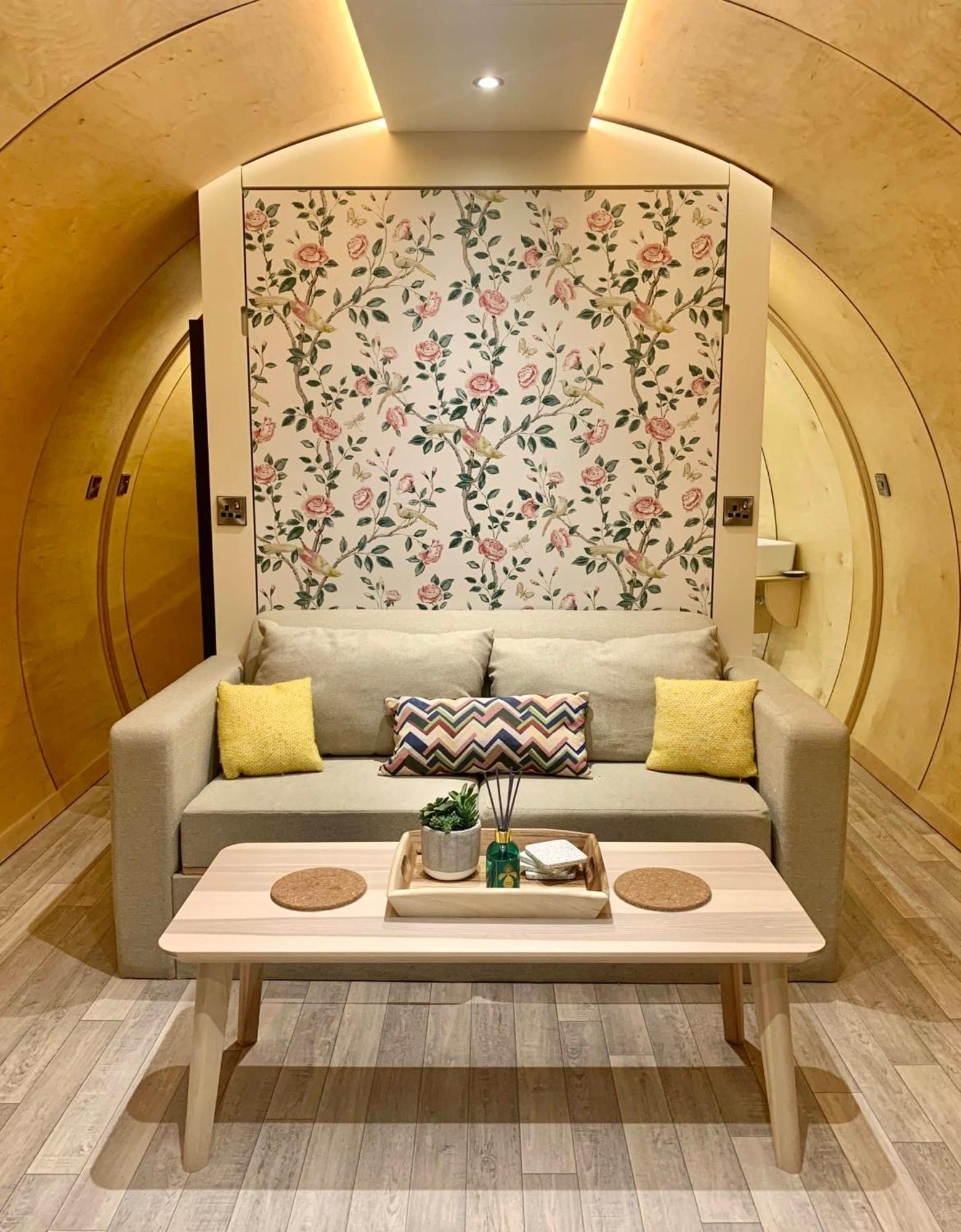 Glenarm Castle Ocean View Pods Hotell Eksteriør bilde
